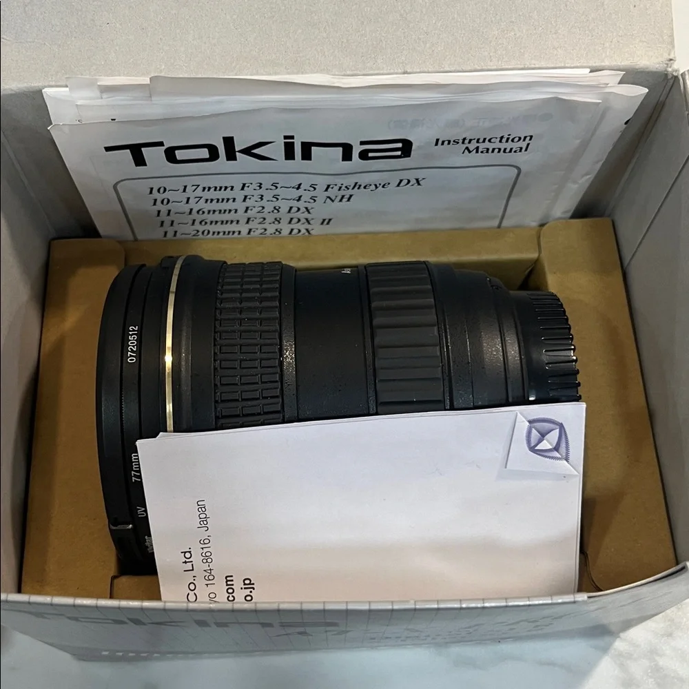 Tokina AT-X Pro 100mm f2.8 D Macro Lens for Nikon AF-D